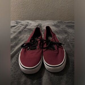 Maroon Vans